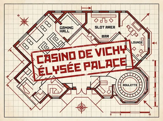 Jeux et divertissements au casino de luxe — Casino de Vichy Élysée Palace Jeux et divertissements au casino de luxe — Casino de Vichy Élysée Palace